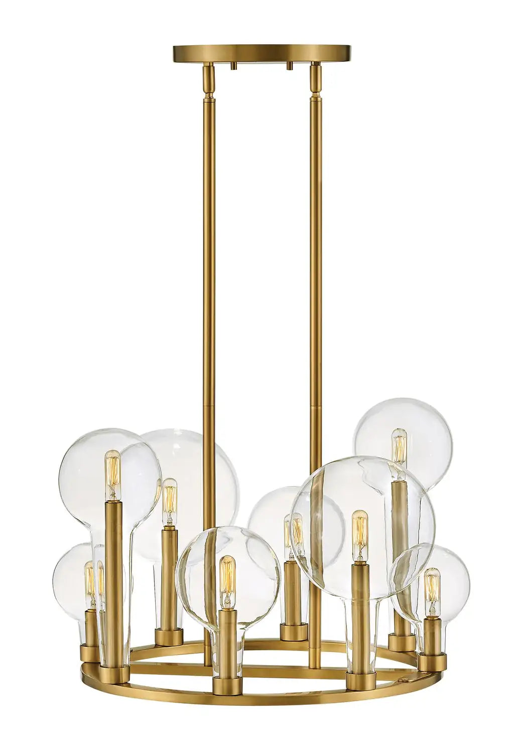 HINKLEY, ALCHEMY SINGLE TIER CHANDELIER, PENDANT LIGHT