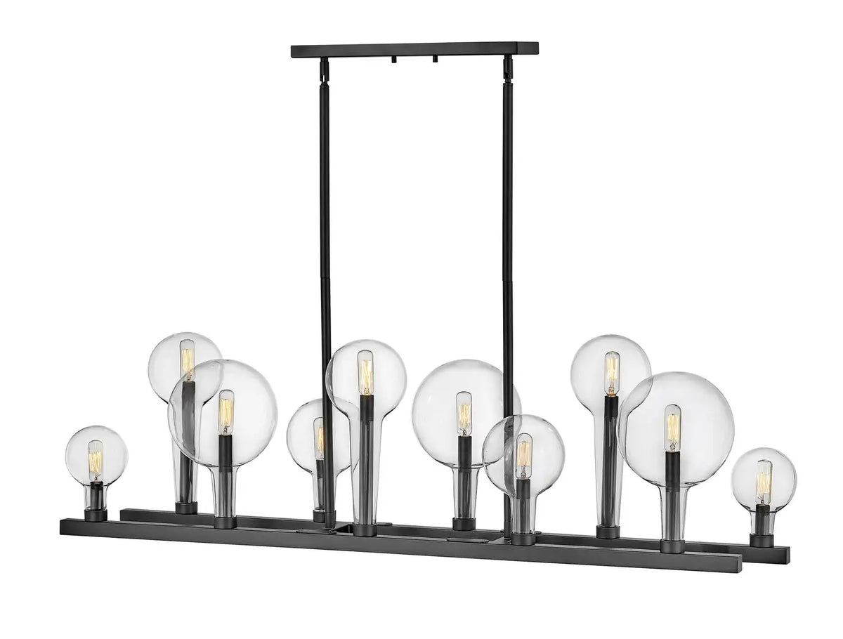 HINKLEY, ALCHEMY LINEAR & OVAL CHANDELIER, CHANDELIER LIGHT
