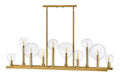 HINKLEY, ALCHEMY LINEAR & OVAL CHANDELIER, PENDANT LIGHT