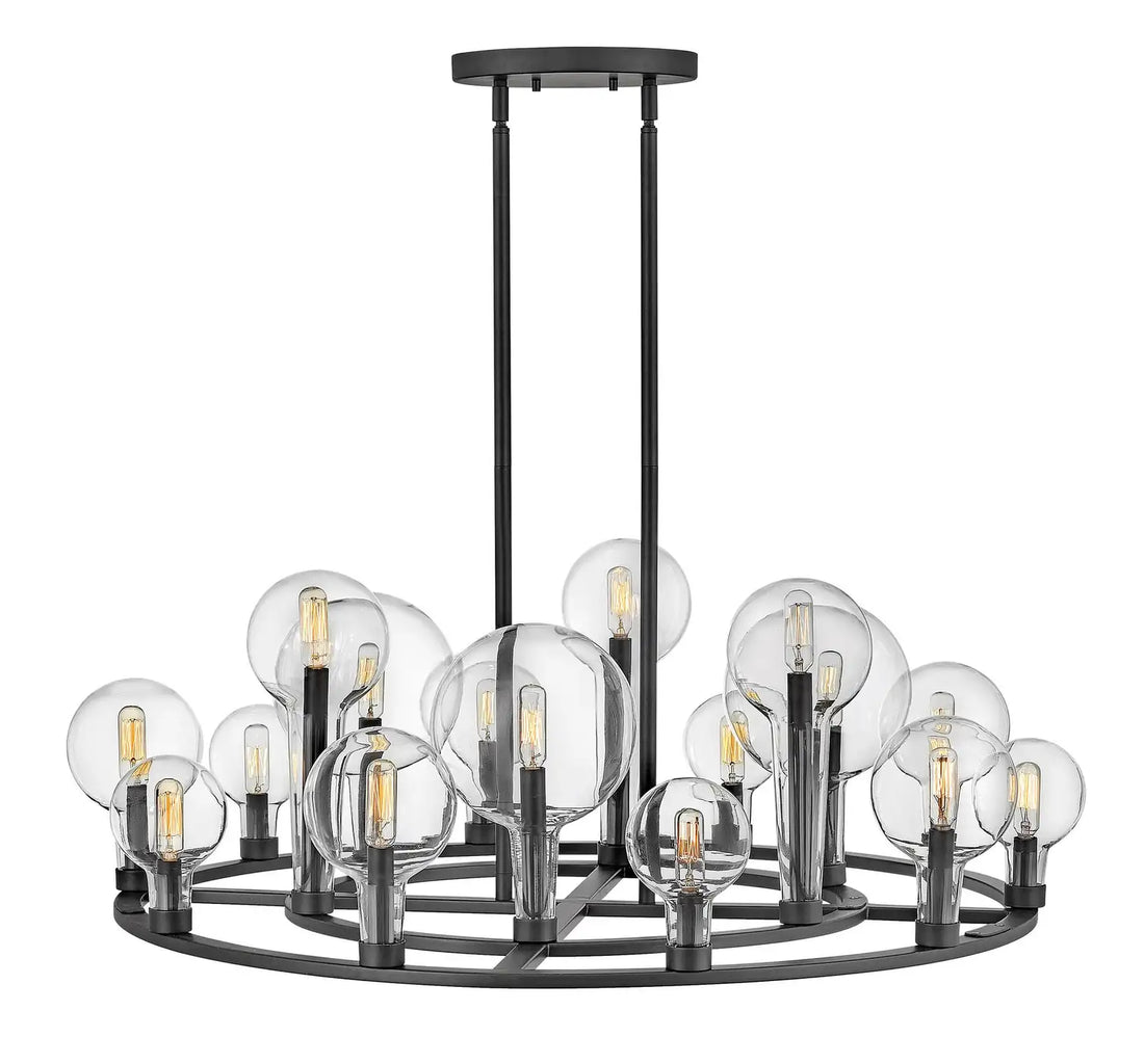 HINKLEY, ALCHEMY SINGLE TIER CHANDELIER, PENDANT LIGHT