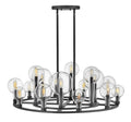 HINKLEY, ALCHEMY SINGLE TIER CHANDELIER, PENDANT LIGHT