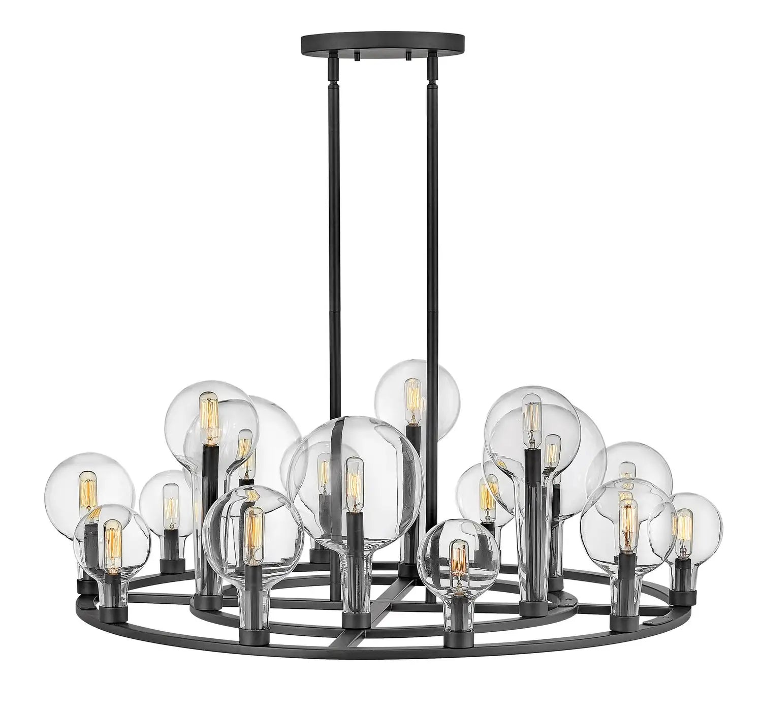 HINKLEY, ALCHEMY SINGLE TIER CHANDELIER, PENDANT LIGHT