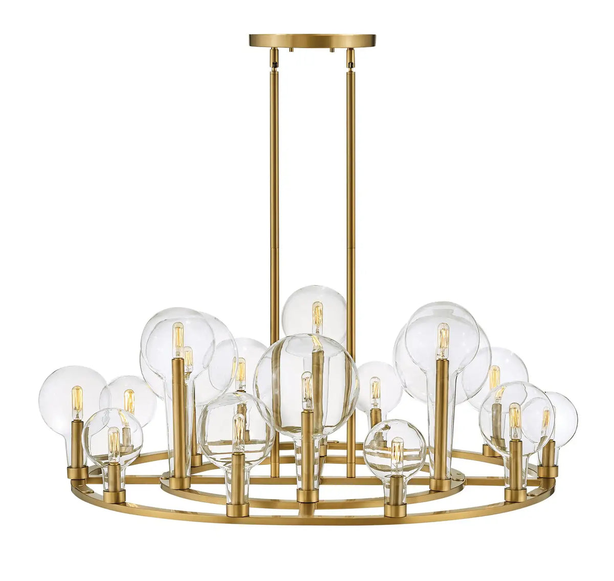 HINKLEY, ALCHEMY SINGLE TIER CHANDELIER, CHANDELIER LIGHT