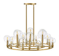 HINKLEY, ALCHEMY SINGLE TIER CHANDELIER, PENDANT LIGHT