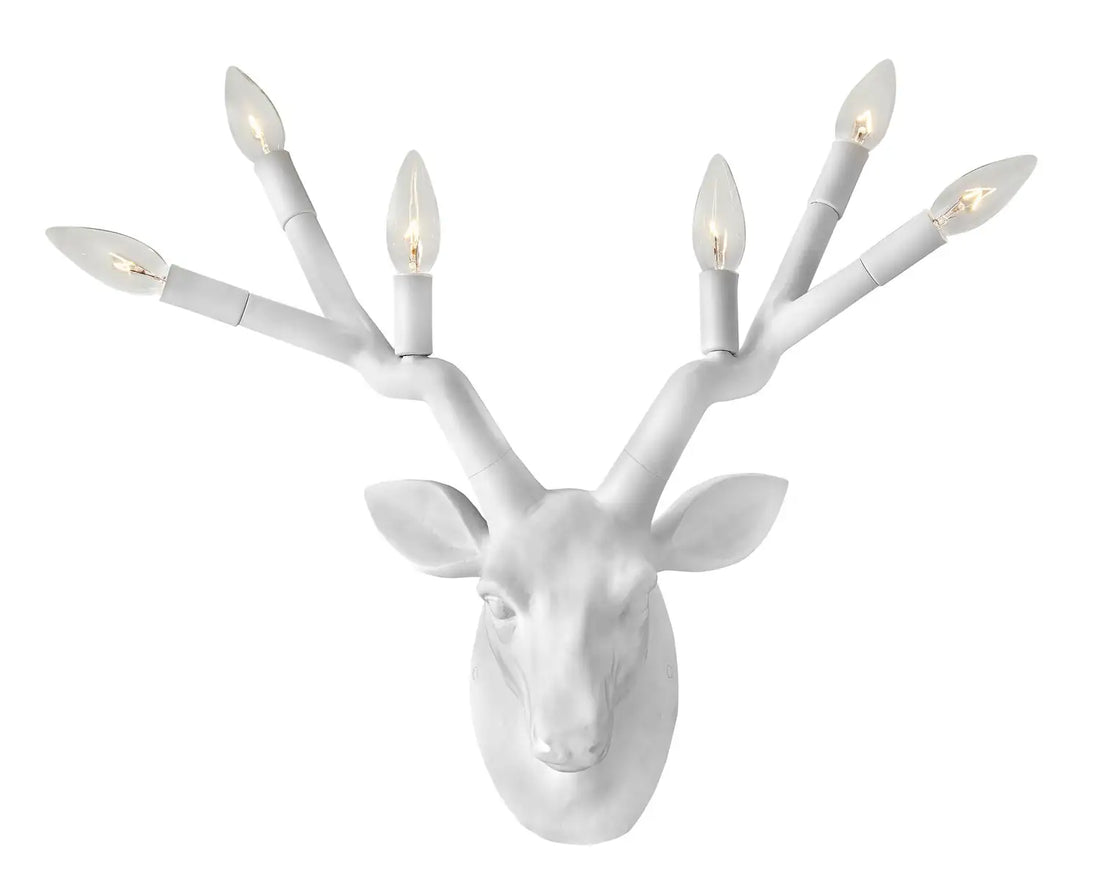 HINKLEY, STAG SCONCE VANITY, WALL SCONCES