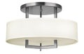 HINKLEY, HAMPTON SEMI-FLUSH MOUNT, FLUSH MOUNT CEILING LIGHTS 