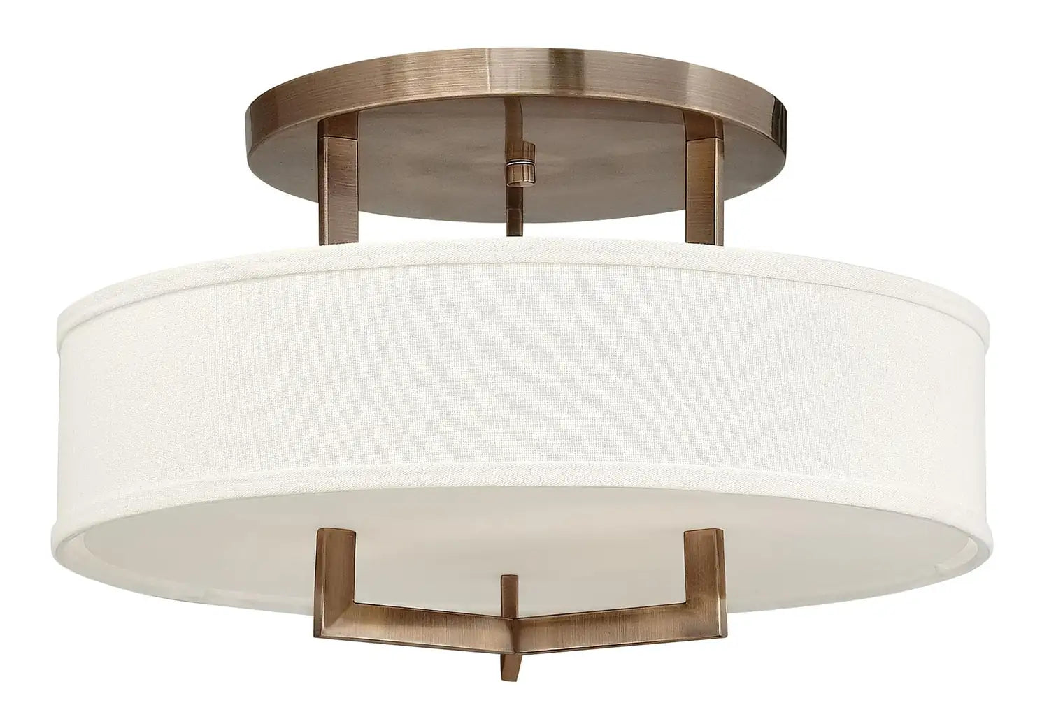 HINKLEY, HAMPTON SEMI-FLUSH MOUNT, FLUSH MOUNT CEILING LIGHTS