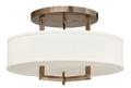 HINKLEY, HAMPTON SEMI-FLUSH MOUNT, FLUSH MOUNT CEILING LIGHTS 