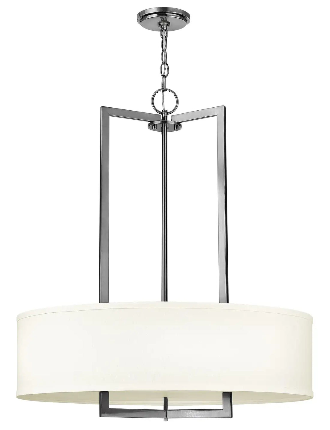 HINKLEY, HAMPTON DRUM CHANDELIER, PENDANT LIGHT