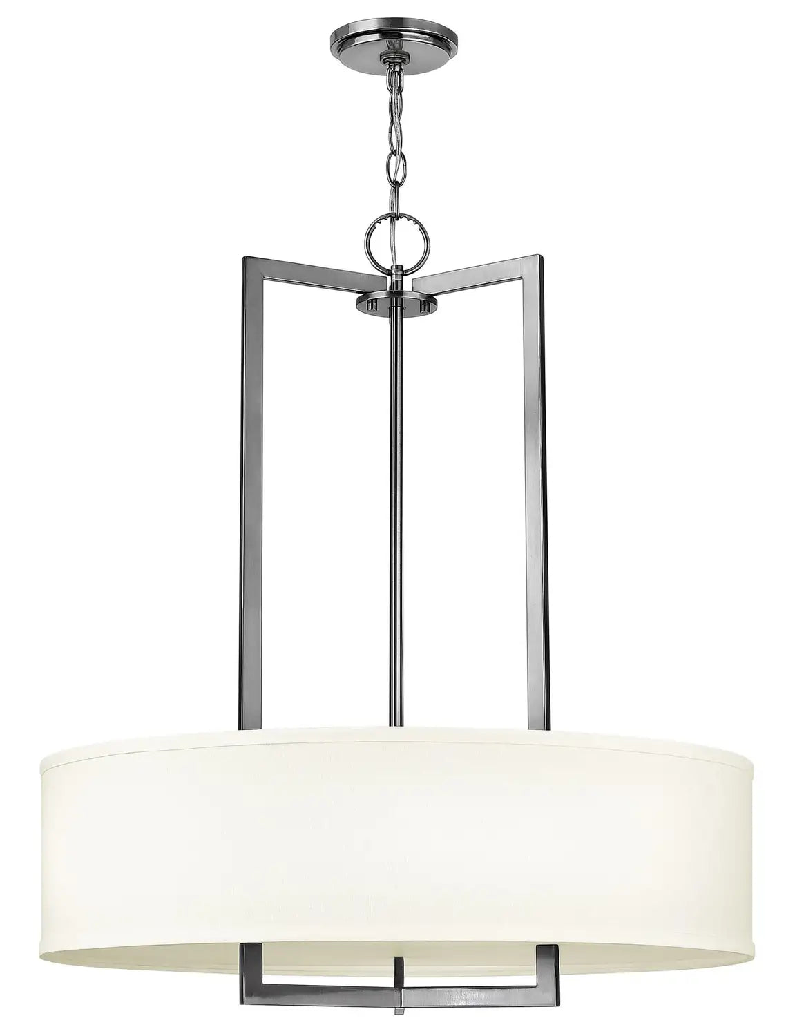 HINKLEY, HAMPTON DRUM CHANDELIER, PENDANT LIGHT