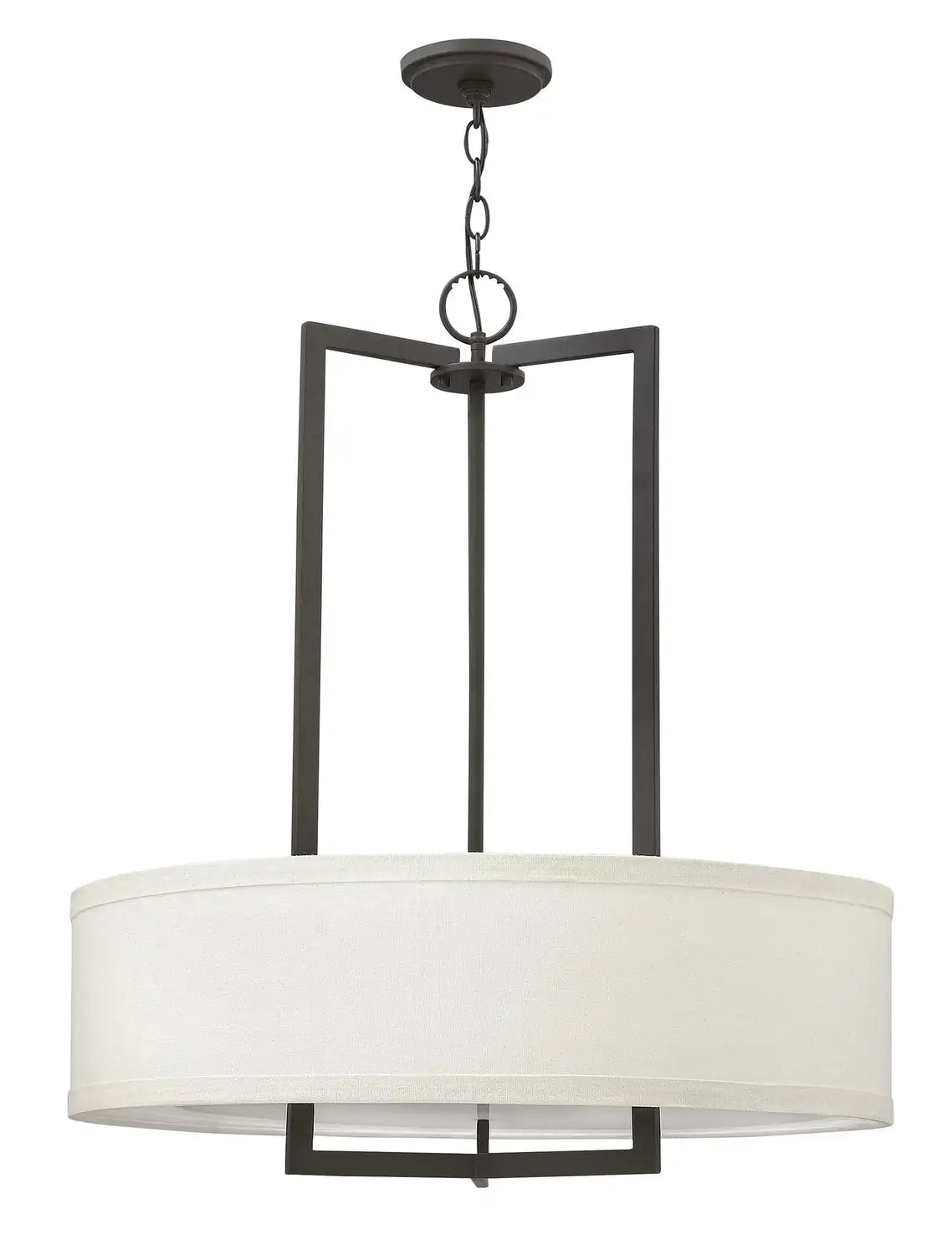 HINKLEY, HAMPTON DRUM CHANDELIER, PENDANT LIGHT