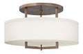 HINKLEY, HAMPTON SEMI-FLUSH MOUNT, FLUSH MOUNT CEILING LIGHTS 