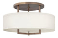HINKLEY, HAMPTON SEMI-FLUSH MOUNT, FLUSH MOUNT CEILING LIGHTS