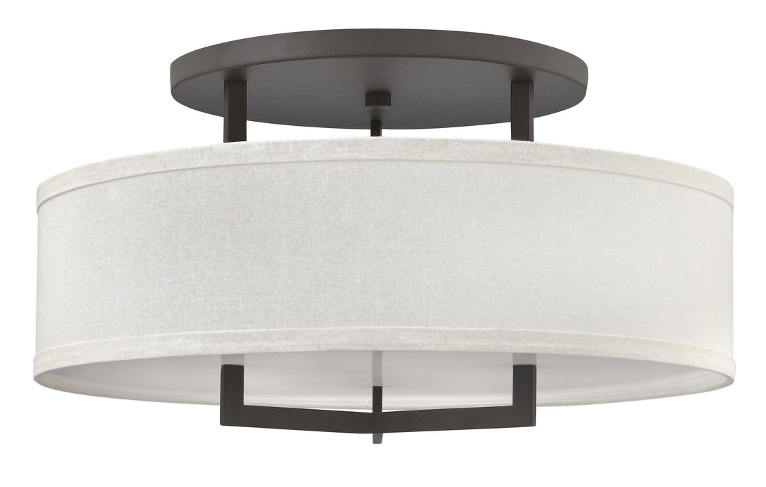 HINKLEY, HAMPTON SEMI-FLUSH MOUNT, FLUSH MOUNT CEILING LIGHTS 