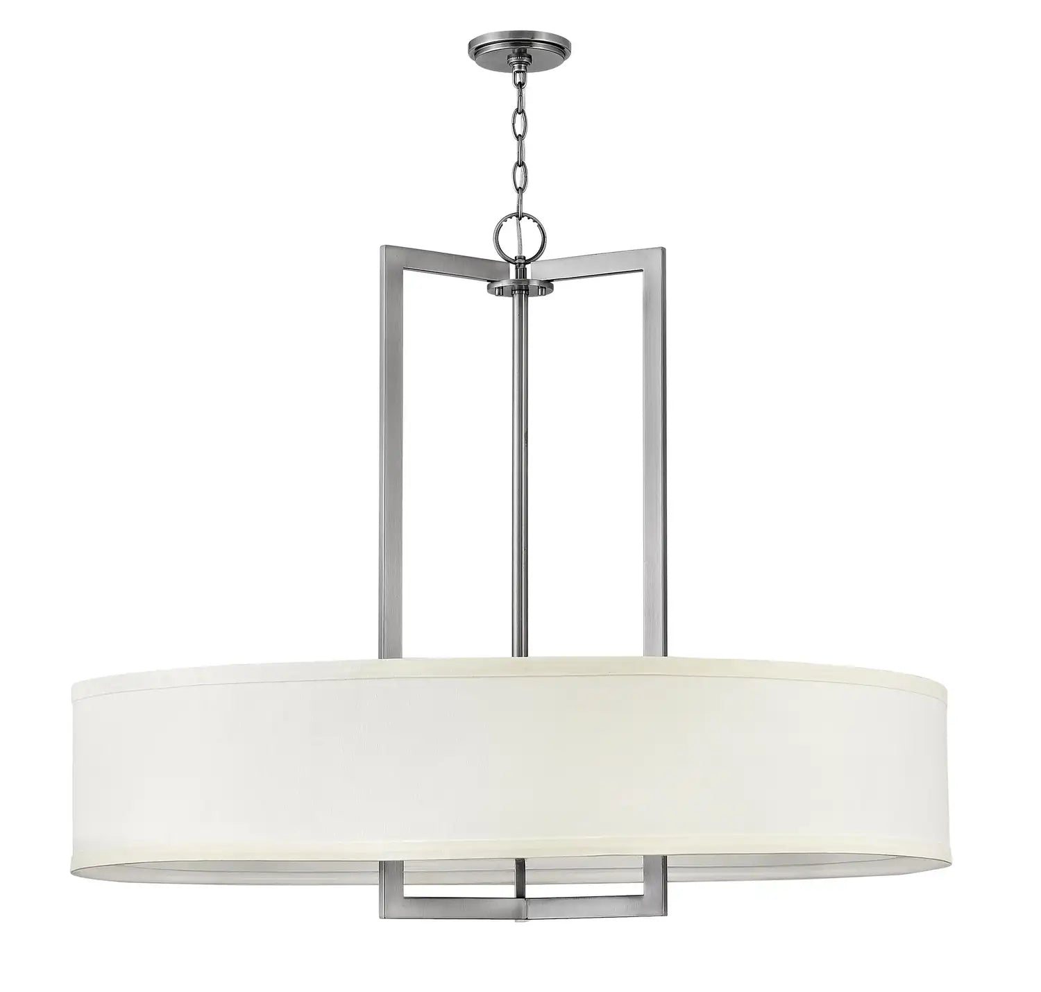 HINKLEY, HAMPTON DRUM CHANDELIER, PENDANT LIGHT