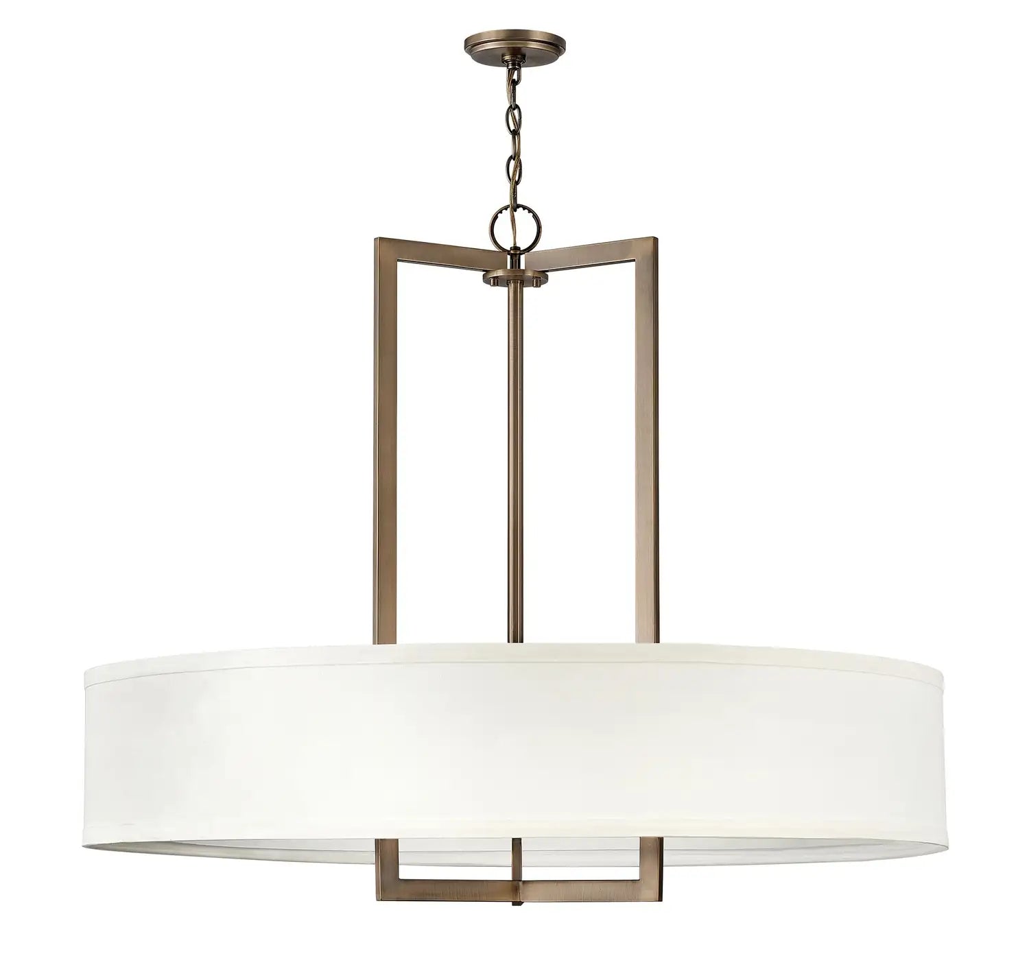 HINKLEY, HAMPTON DRUM CHANDELIER, PENDANT LIGHT