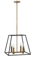 HINKLEY, FULTON PENDANT OPEN FRAME CHANDELIER, PENDANT LIGHT