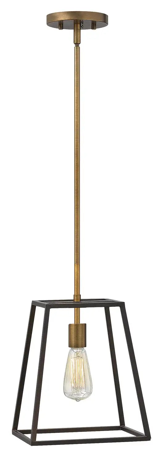 HINKLEY, FULTON PENDANT OPEN FRAME CHANDELIER, PENDANT LIGHT