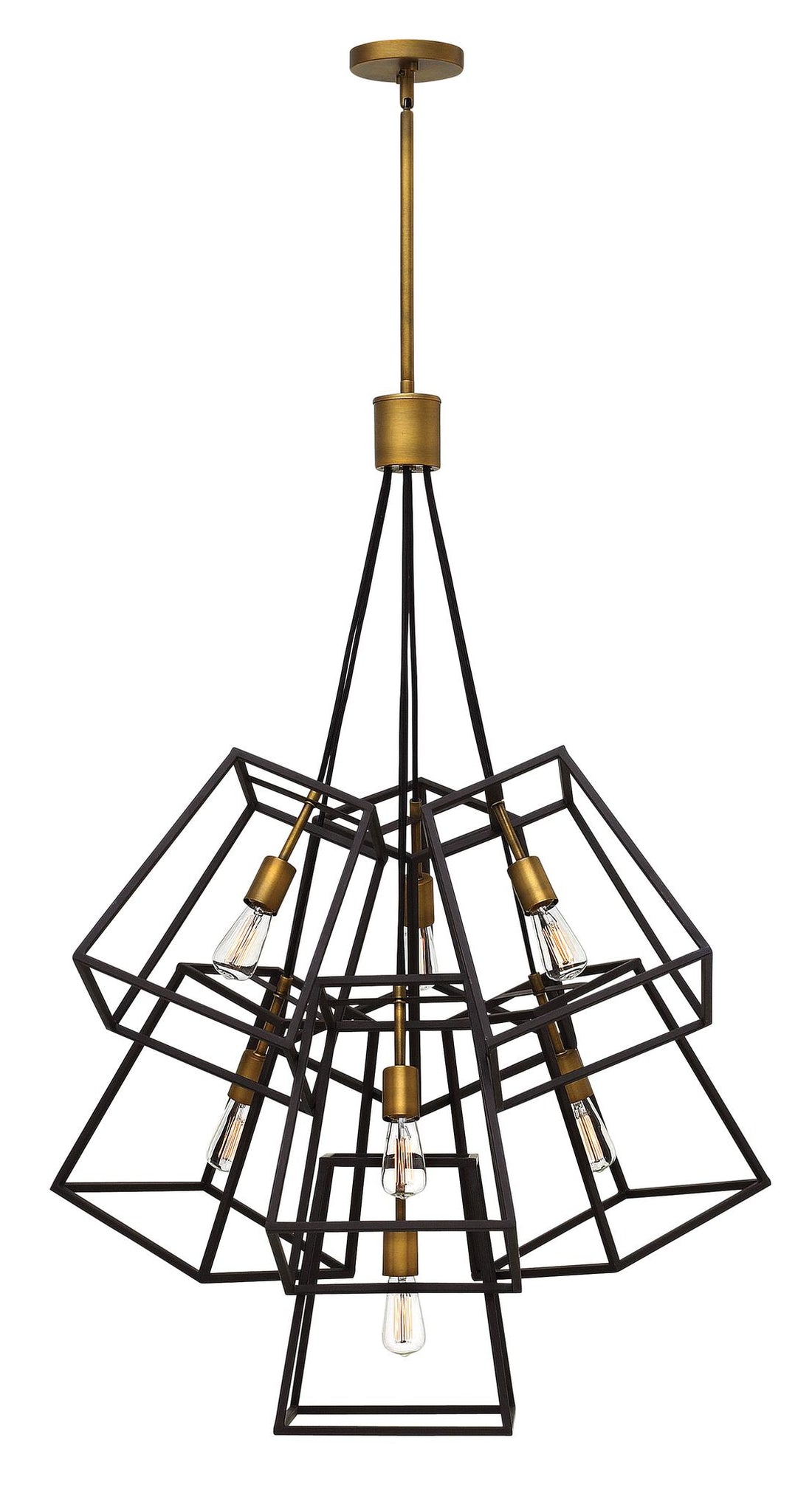 HINKLEY, FULTON MULTI TIER CHANDELIER, PENDANT LIGHT