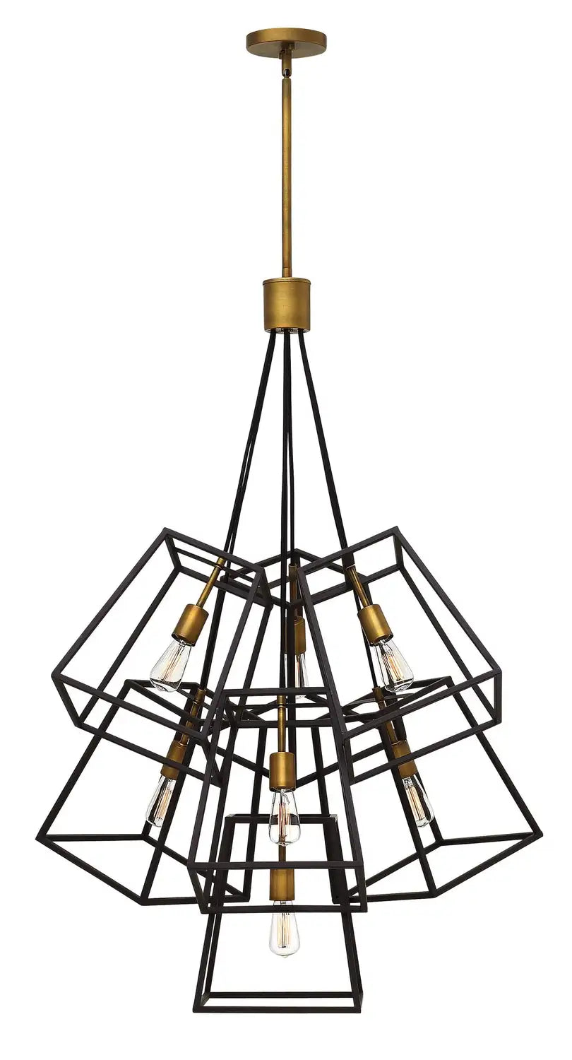 HINKLEY, FULTON MULTI TIER CHANDELIER, CHANDELIER LIGHT