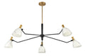 HINKLEY, SINCLAIR SINGLE TIER CHANDELIER, PENDANT LIGHT