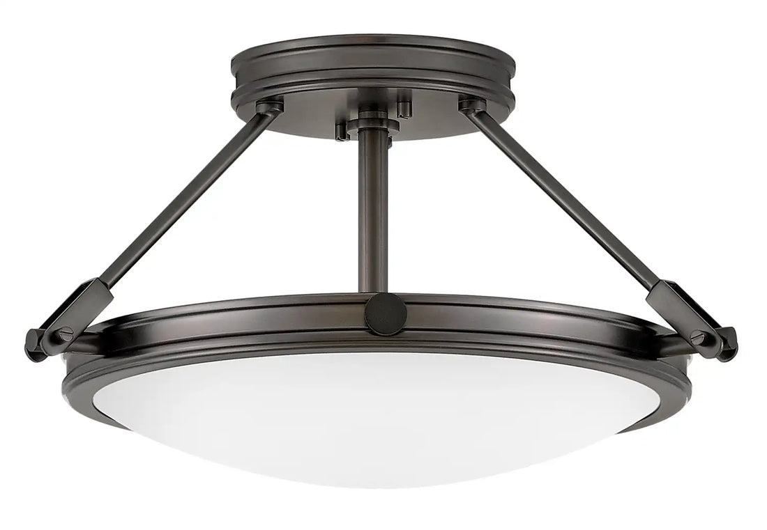 HINKLEY, COLLIER SEMI-FLUSH MOUNT, FLUSH MOUNT CEILING LIGHTS