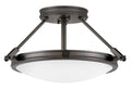 HINKLEY, COLLIER SEMI-FLUSH MOUNT, FLUSH MOUNT CEILING LIGHTS 