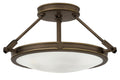 HINKLEY, COLLIER SEMI-FLUSH MOUNT, FLUSH MOUNT CEILING LIGHTS 
