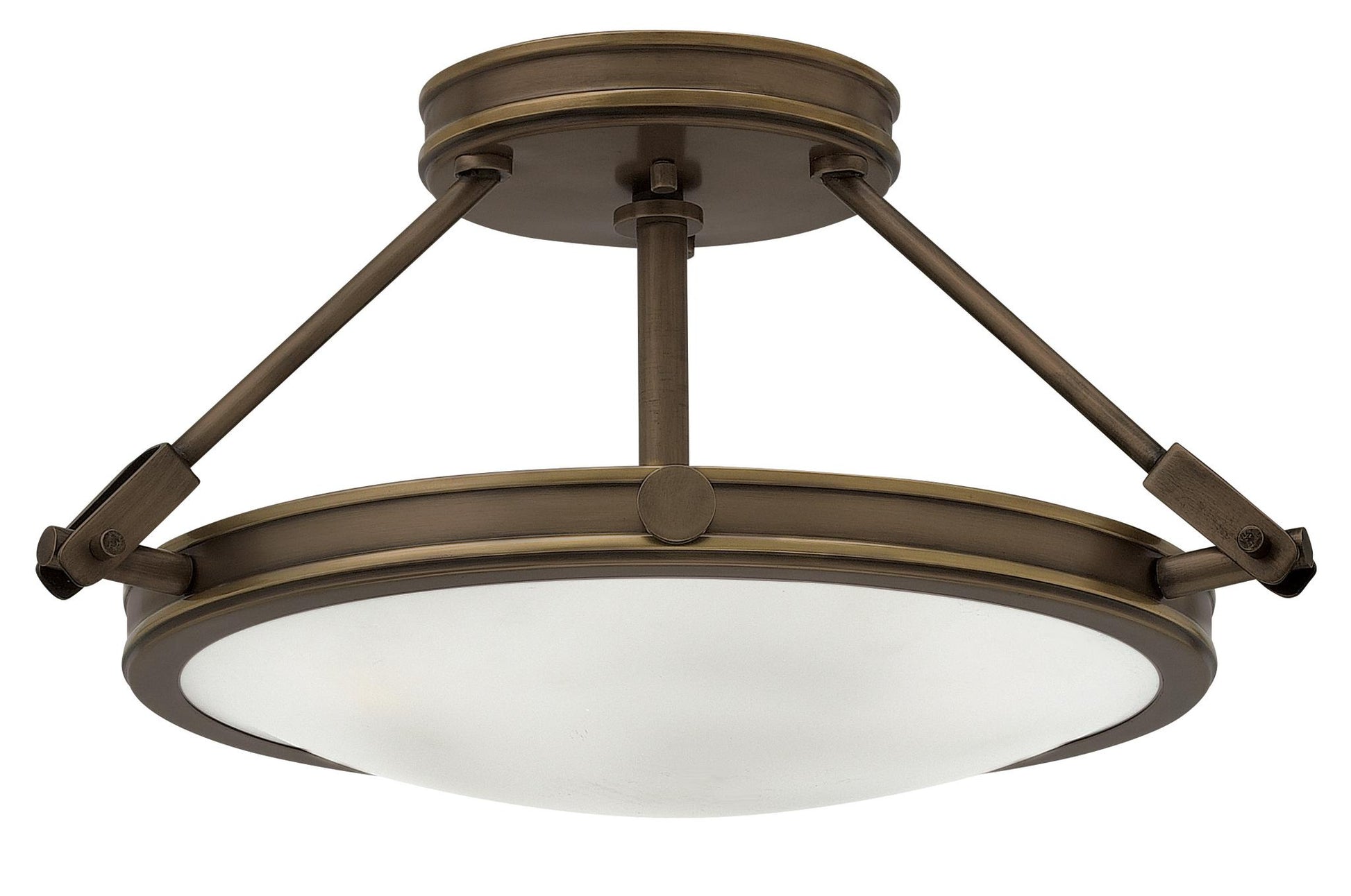 HINKLEY, COLLIER SEMI-FLUSH MOUNT, FLUSH MOUNT CEILING LIGHTS 