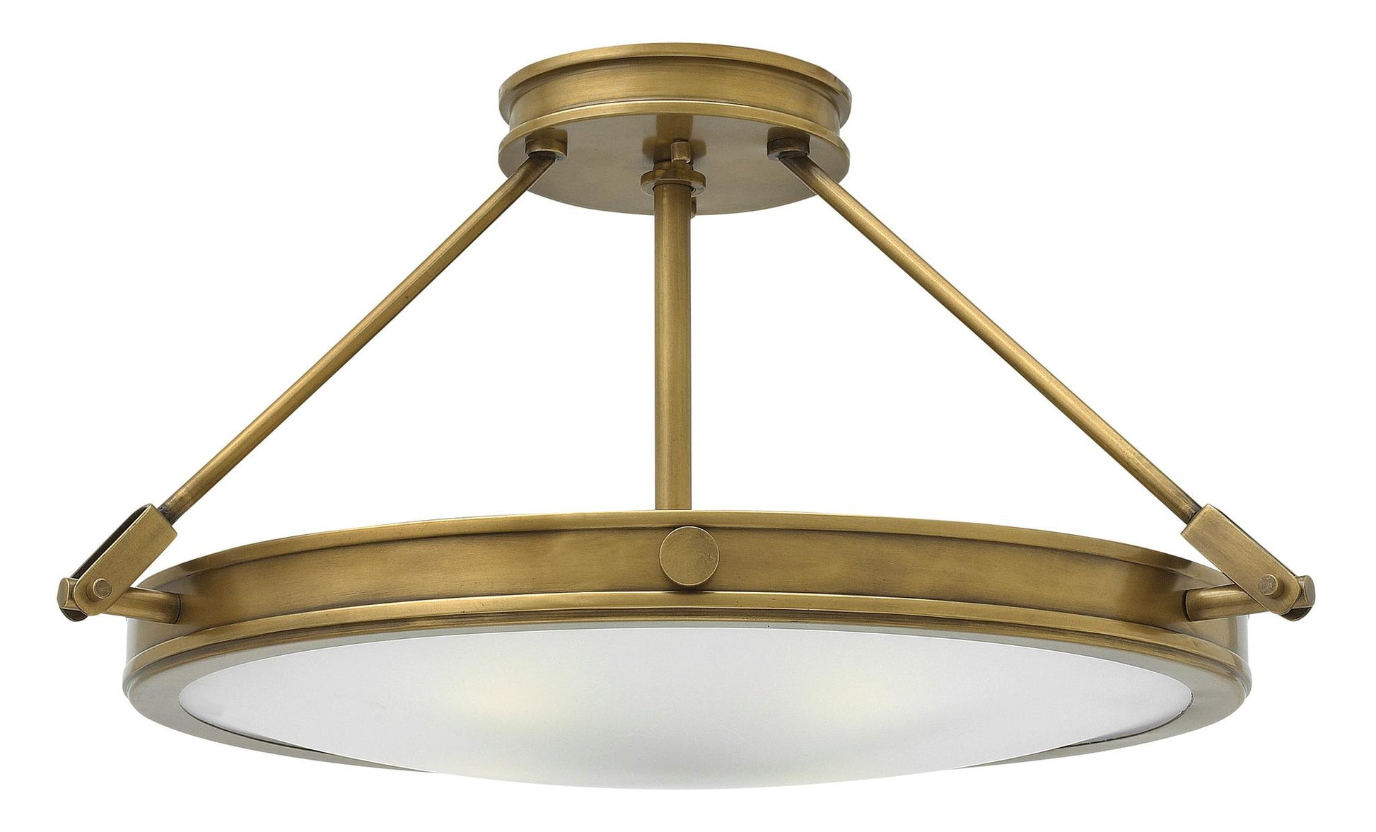 HINKLEY, COLLIER SEMI-FLUSH MOUNT, FLUSH MOUNT CEILING LIGHTS 