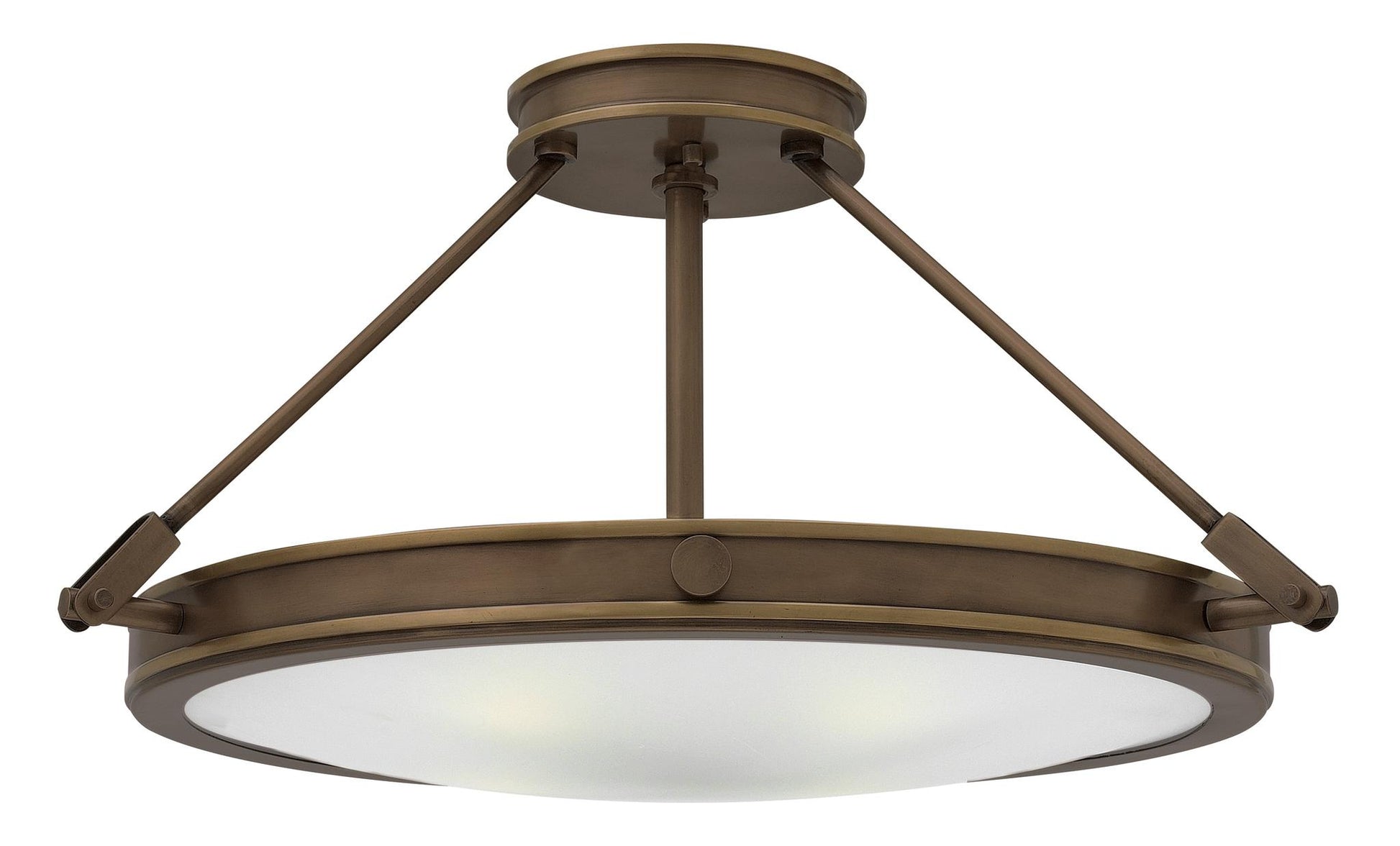 HINKLEY, COLLIER SEMI-FLUSH MOUNT, FLUSH MOUNT CEILING LIGHTS 