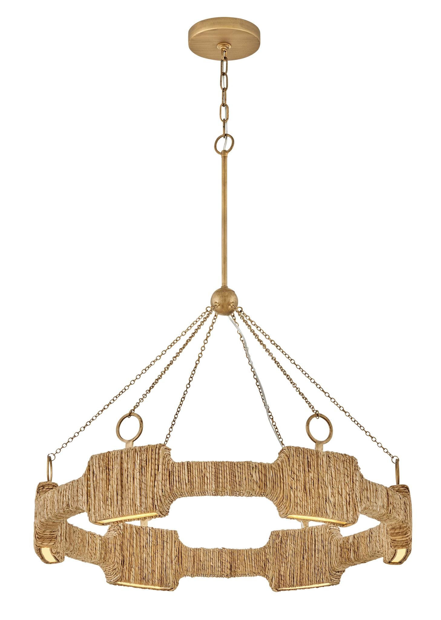 HINKLEY, RAFFI SINGLE TIER CHANDELIER, PENDANT LIGHT