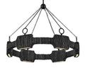 HINKLEY, RAFFI SINGLE TIER CHANDELIER, PENDANT LIGHT