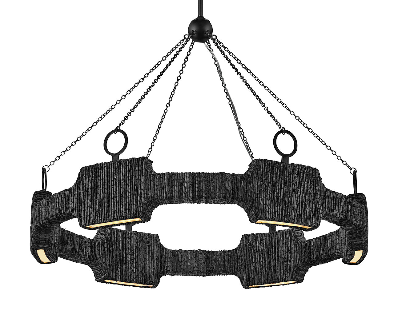 HINKLEY, RAFFI SINGLE TIER CHANDELIER, PENDANT LIGHT