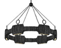 HINKLEY, RAFFI SINGLE TIER CHANDELIER, PENDANT LIGHT