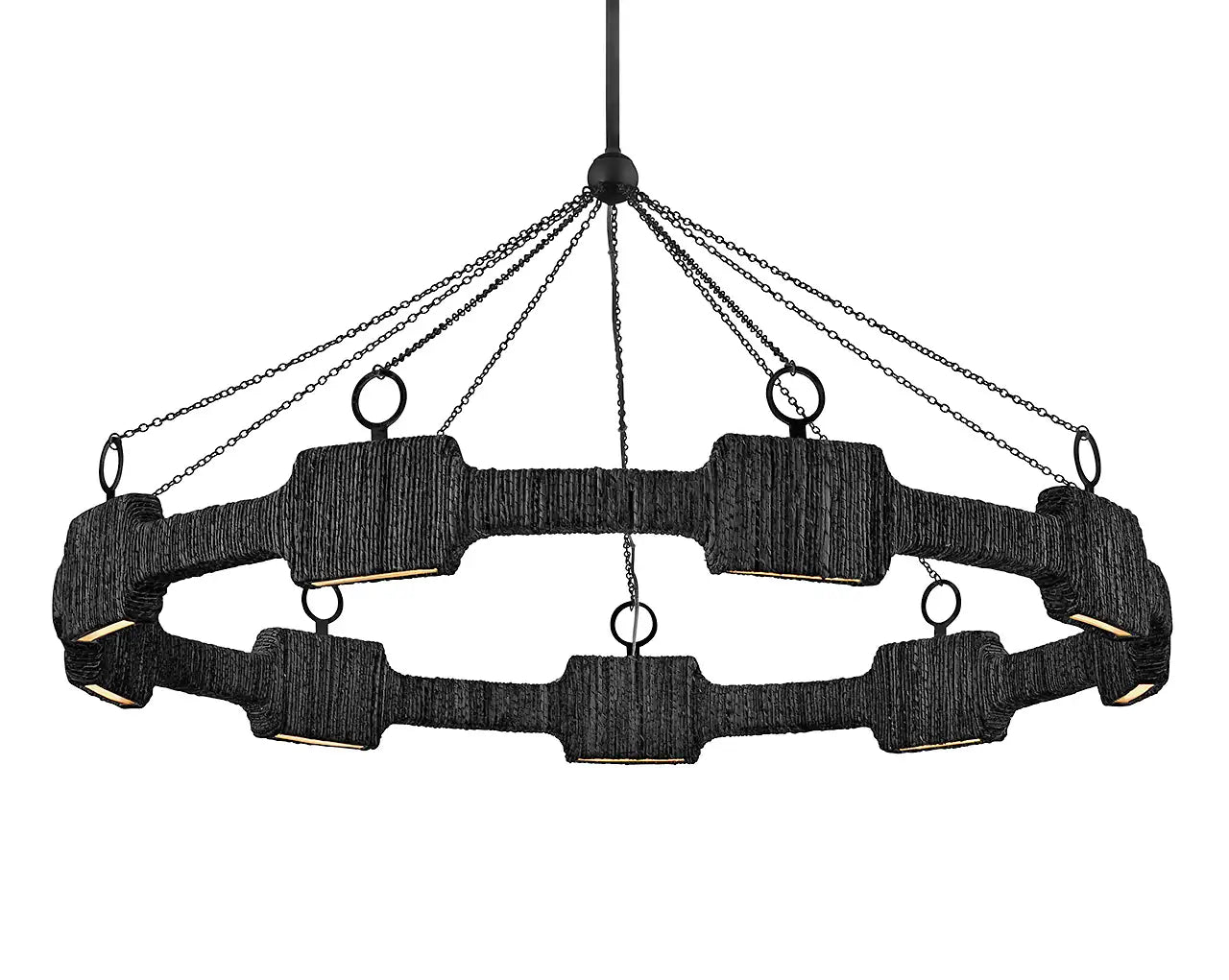 HINKLEY, RAFFI SINGLE TIER CHANDELIER, PENDANT LIGHT