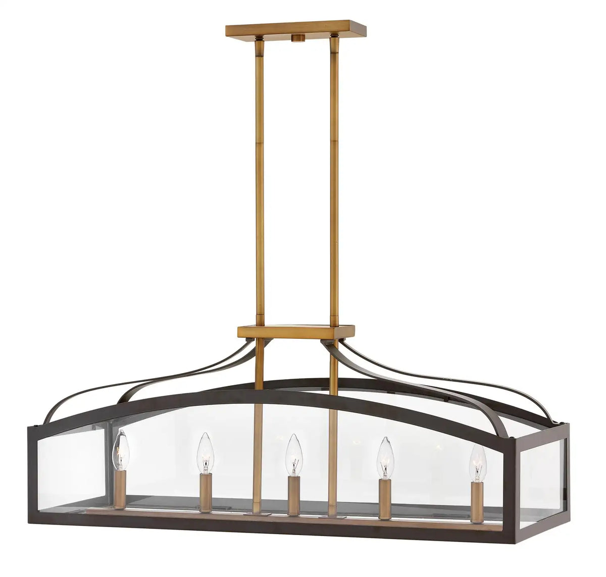 HINKLEY, CLARENDON OPEN FRAME CHANDELIER, CHANDELIER LIGHT