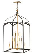 HINKLEY, CLARENDON OPEN FRAME CHANDELIER, PENDANT LIGHT