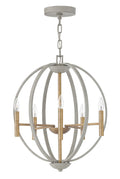 HINKLEY, EUCLID ORB CHANDELIER, PENDANT LIGHT