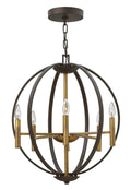 HINKLEY, EUCLID ORB CHANDELIER, CHANDELIER LIGHT