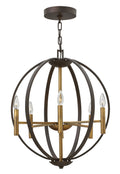 HINKLEY, EUCLID ORB CHANDELIER, PENDANT LIGHT