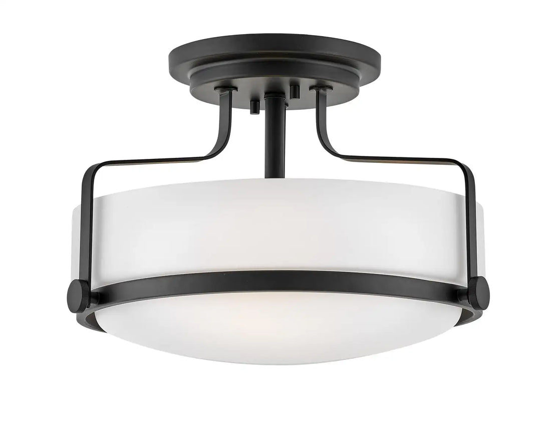 HINKLEY, HARPER SEMI-FLUSH MOUNT, FLUSH MOUNT CEILING LIGHTS