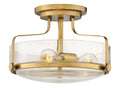 HINKLEY, HARPER SEMI-FLUSH MOUNT, FLUSH MOUNT CEILING LIGHTS
