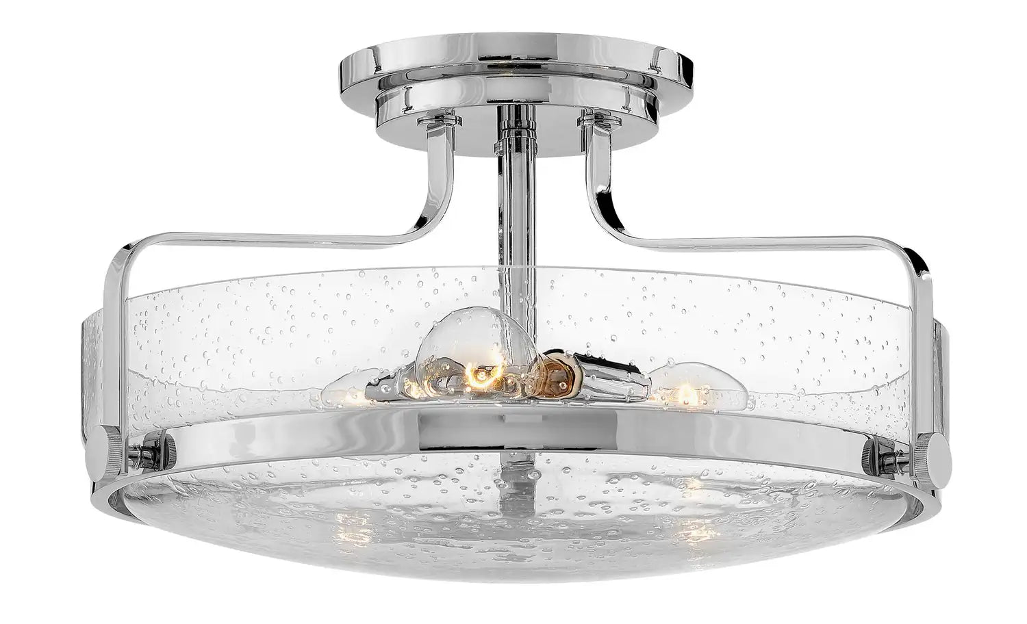 HINKLEY, HARPER SEMI-FLUSH MOUNT, FLUSH MOUNT CEILING LIGHTS