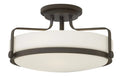 HINKLEY, HARPER SEMI-FLUSH MOUNT, FLUSH MOUNT CEILING LIGHTS