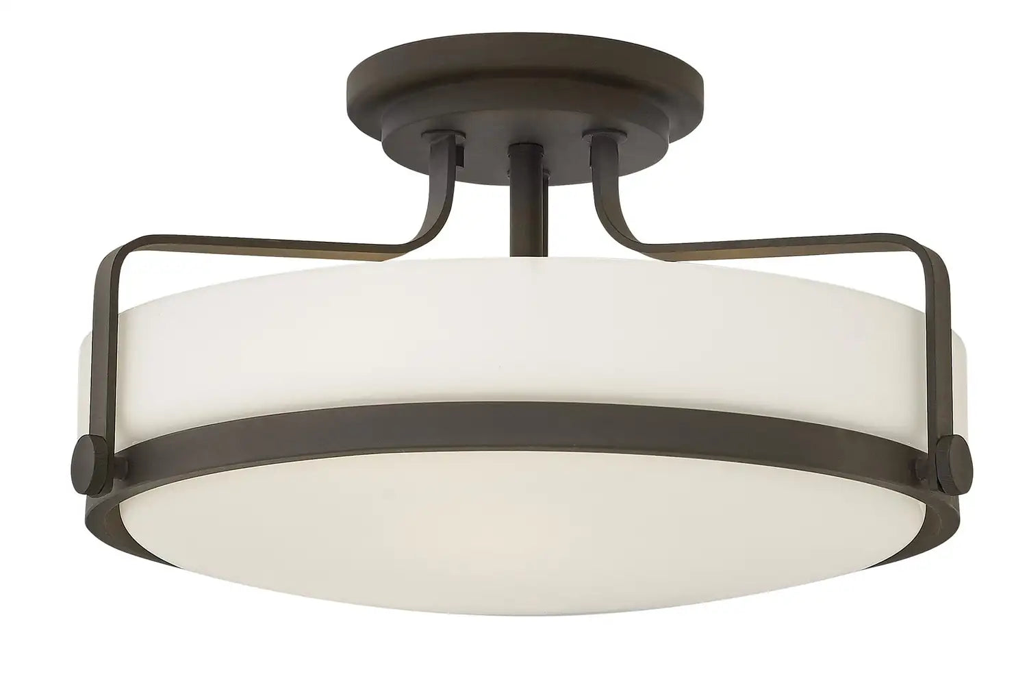 HINKLEY, HARPER SEMI-FLUSH MOUNT, FLUSH MOUNT CEILING LIGHTS