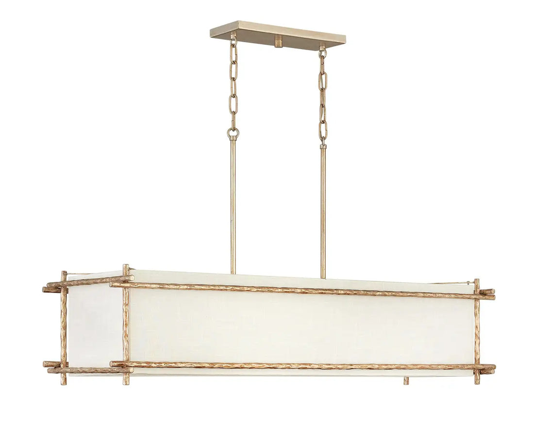 HINKLEY, TRESS LINEAR & OVAL CHANDELIER, PENDANT LIGHT