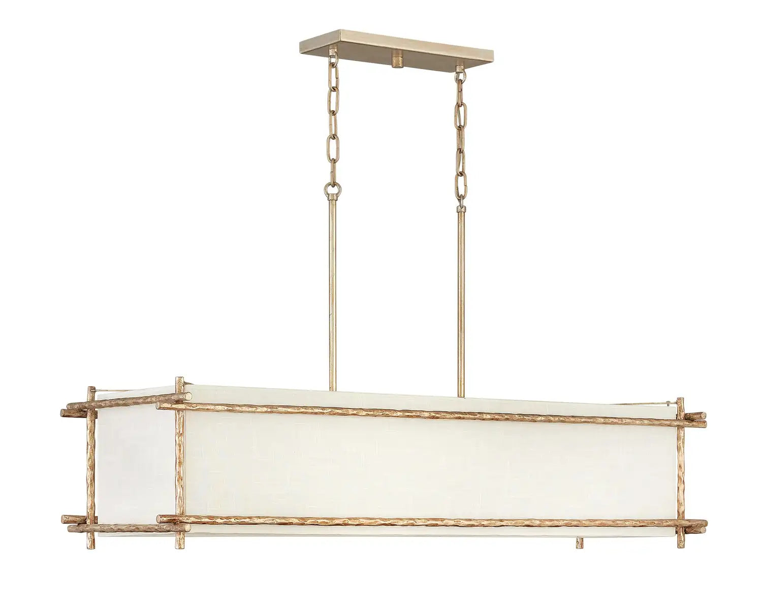 HINKLEY, TRESS LINEAR & OVAL CHANDELIER, PENDANT LIGHT