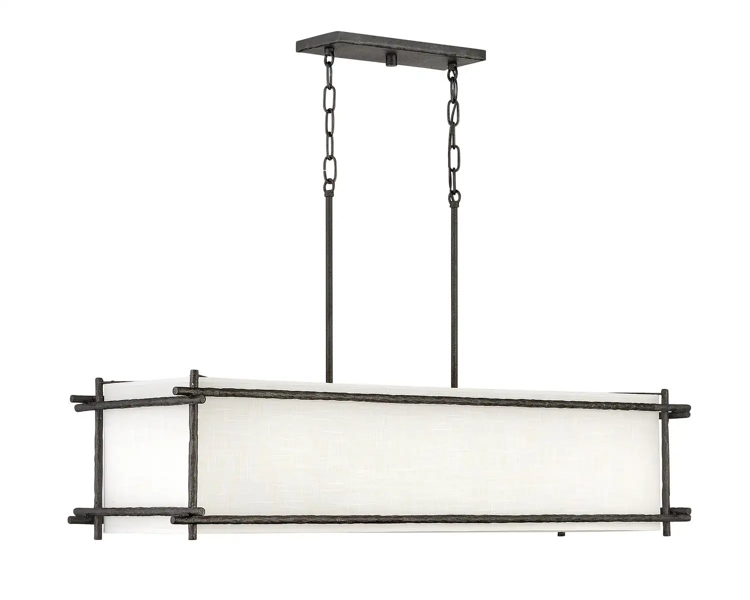 HINKLEY, TRESS LINEAR & OVAL CHANDELIER, PENDANT LIGHT