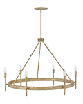 HINKLEY, TRESS SINGLE TIER CHANDELIER, PENDANT LIGHT